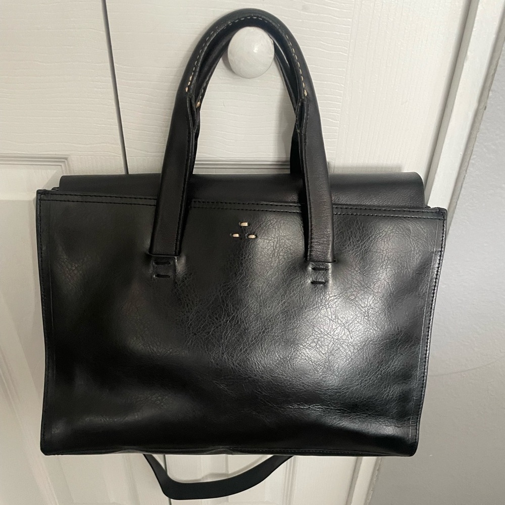 Kelsi Dagger Leather Tote Brooklyn